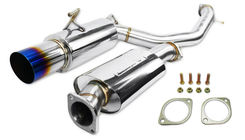 ISR Performance IS-GT-370Z-BT GT Single Exhaust With Burnt Tip - Nissan 370Z