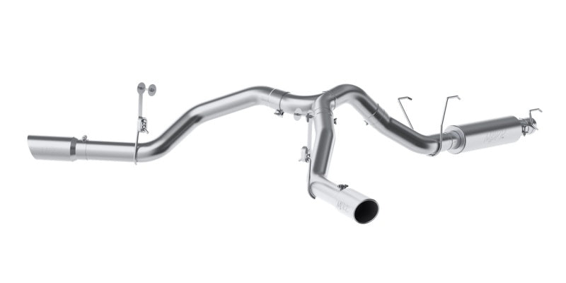 MBRP S5151AL 14-16 RAM 2500 6.4L 4in AL Dual Side Split Outlet Cat Back Exhaust