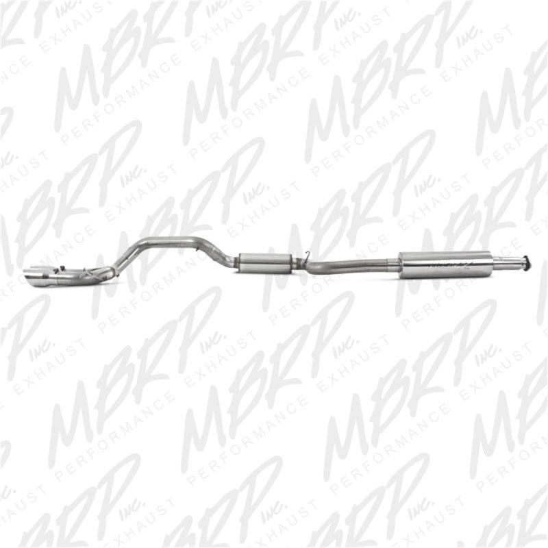 MBRP S4200409 13-14 Ford Focus ST 2.0L EcoBoost Dual Center Outlet T409 3in Cat Back