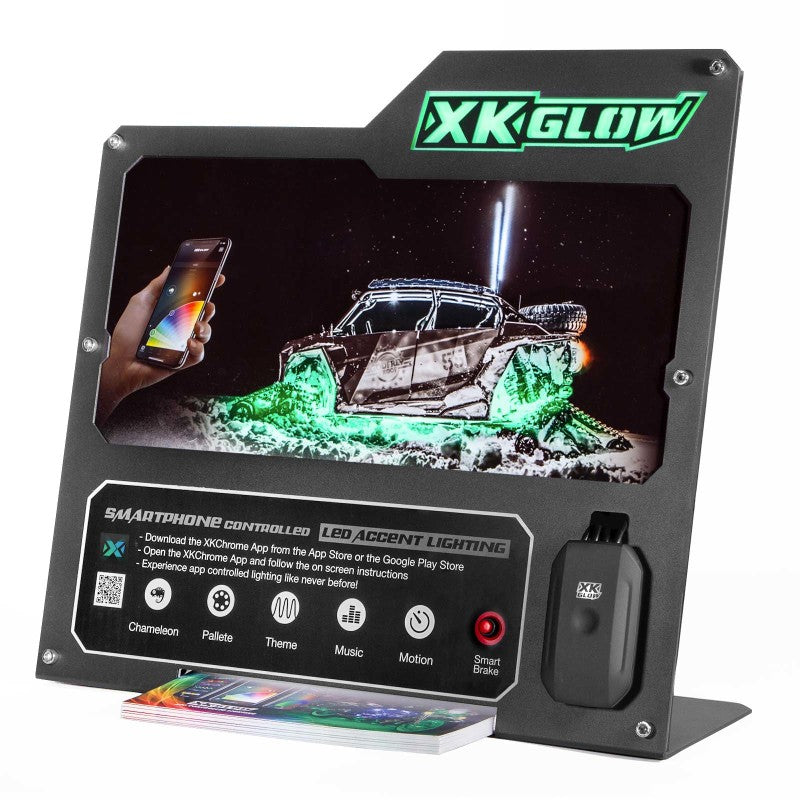 XKGLOW XK-DIS2-UTV XK Glow 2nd Gen Metal Countertop Display (UTV)