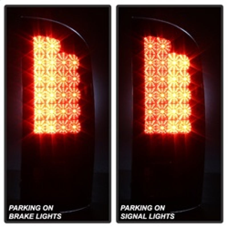 SPYDER 5002556 Spyder Dodge RAM 02-06 1500/RAM 2500/3500 03-06 LED Tail Light Black ALT-YD-DRAM02-LED-BK