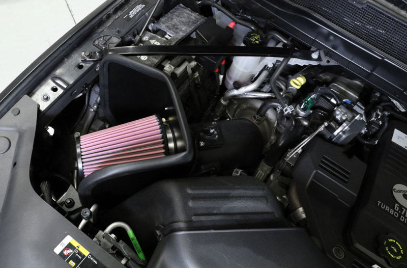 K&N Engineering 63-1583 K&N 19-20 RAM 2500/3500 L6-6.7L Diesel AirCharger Performance Intake