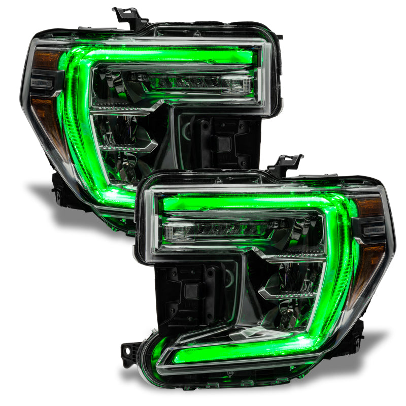 ORACLE Lighting 1287-334 Oracle 19-21 GMC Sierra 1500 RGB+W Headlight DRL Upgrade Kit - ColorSHIFT w/o Cntrl SEE WARRANTY