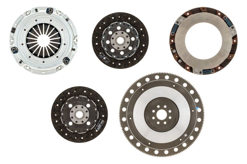 Exedy ET05SRFC 1996-10 Mustang 4.6L Organic 26 Teeth 8 Bolt Twin Disc Clutch