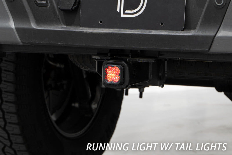 Diode Dynamics DD7646 Hitch Mount LED Pod Reverse Kit for GMC Sierra 1500 2019-2023 C1R