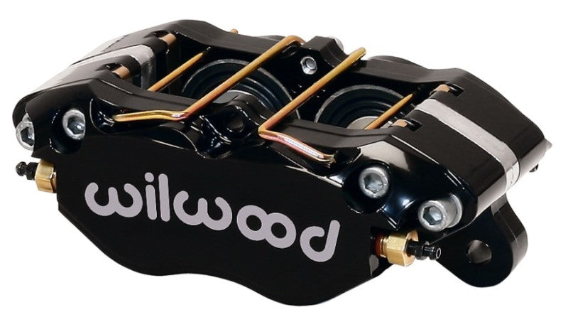 Wilwood 120-15131-BK Caliper-Dynapro Dust-Boot 5.25in Mount - Blk 1.75in Pistons 1.00in Disc