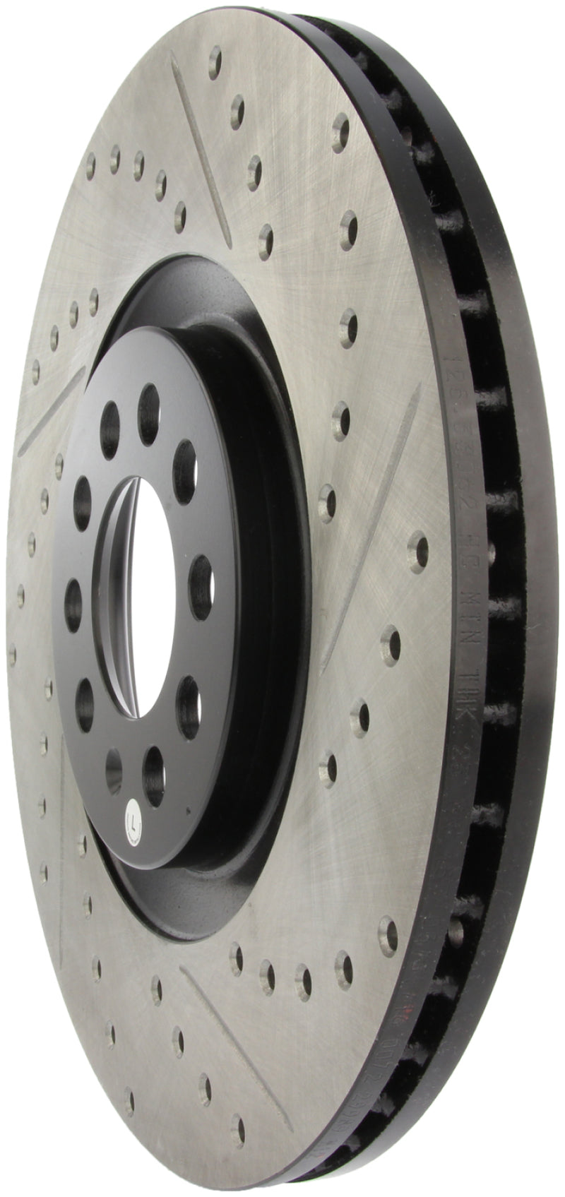 Stoptech 127.33062L StopTech Slotted & Drilled Sport Brake Rotor