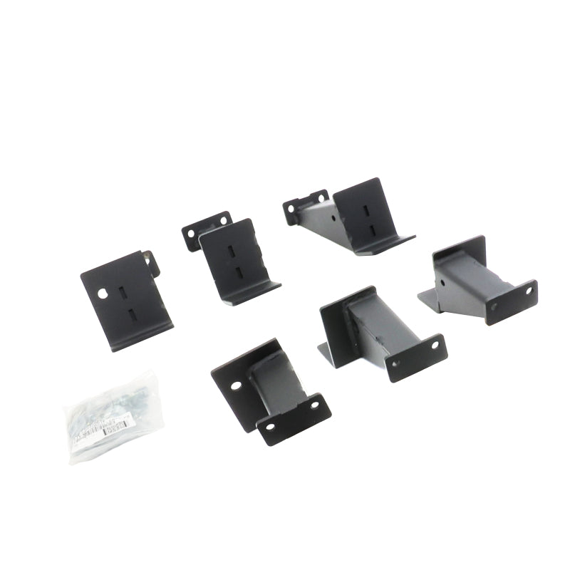Go Rhino FSD4505TK 07-18 Jeep Wrangler JKU 4dr Brackets for Dominator Xtreme Frame Slider - Tex. Blk