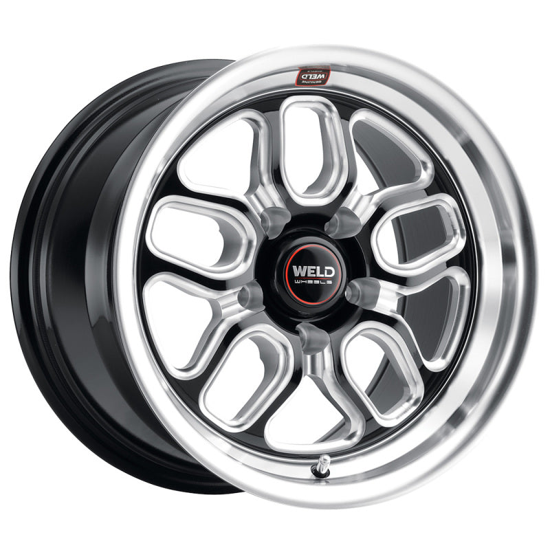 Weld S152B0071P22 S152 15X10 Laguna Drag 5X115 ET22 BS6.4 Gloss Black MIL Dia 78.1