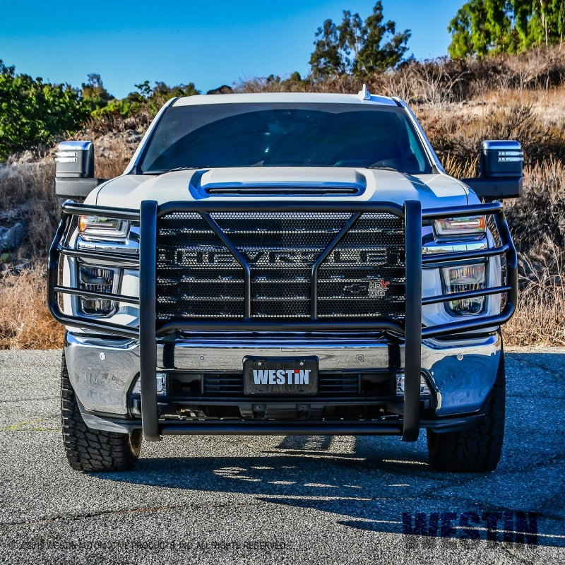 Westin 57-3995 2020 Chevrolet Silverado 2500/3500 HDX Grille Guard - Black