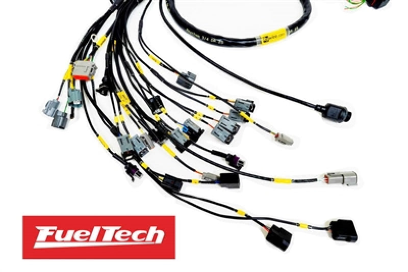 Rywire RY-K2-FUELTECH-550 Honda K-Series (w/FuelTech 550 ECU) Eng Harness w/OBD2 Alt/EV14 Inj/ IAT/MAP (Adapter Req)