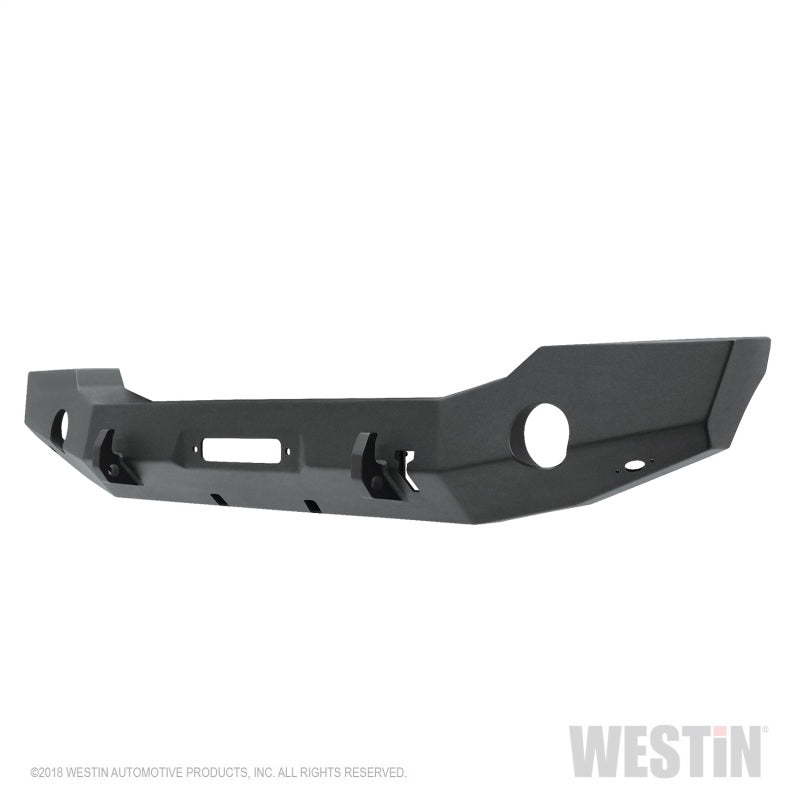 Westin 59-80105 18-20 Jeep Wrangler JL WJ2 Full Width Front Bumper - Textured Black