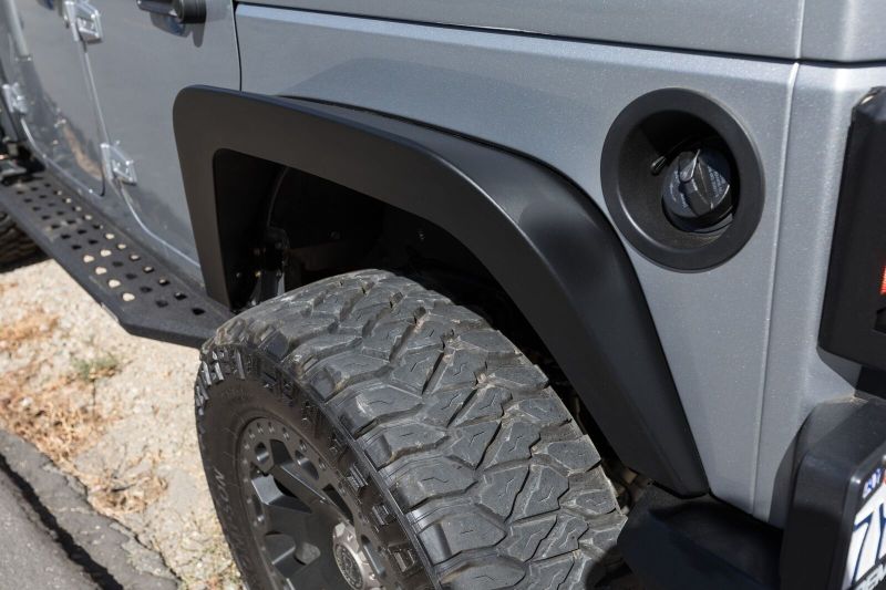 Go Rhino 701162T 07-18 Jeep Wrangler JK/JKU Trailline Rear Fenders 6 inch