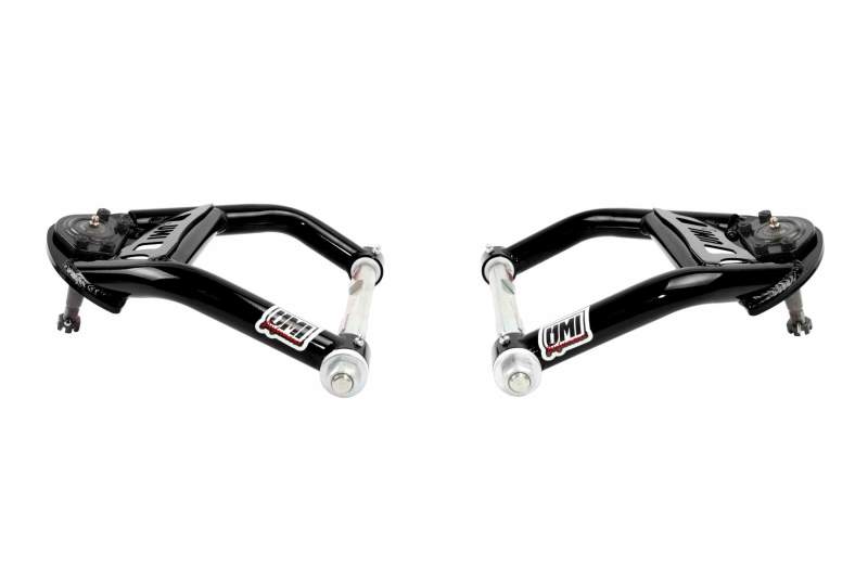 UMI Performance 403133-B 64-72 GM A-Body Tubular Upper & Lower Front A-Arm Kit - Black