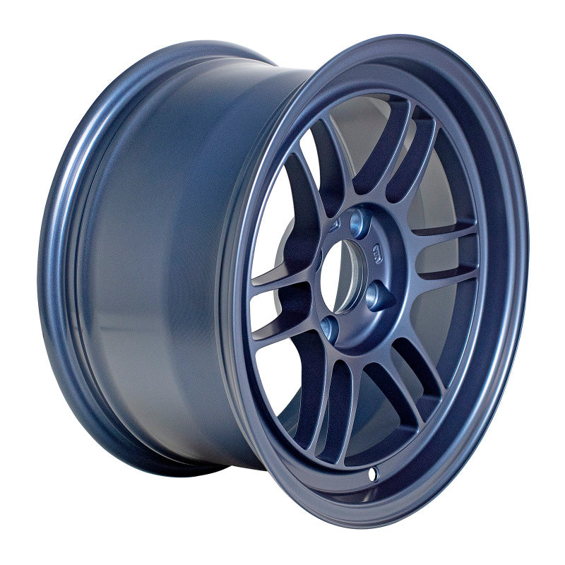 Enkei 3795804928MB RPF1 15x8 4x100 28mm Offset 5 Hub Bore Matte Blue Wheel - 11.64Lbs (MOQ 40)