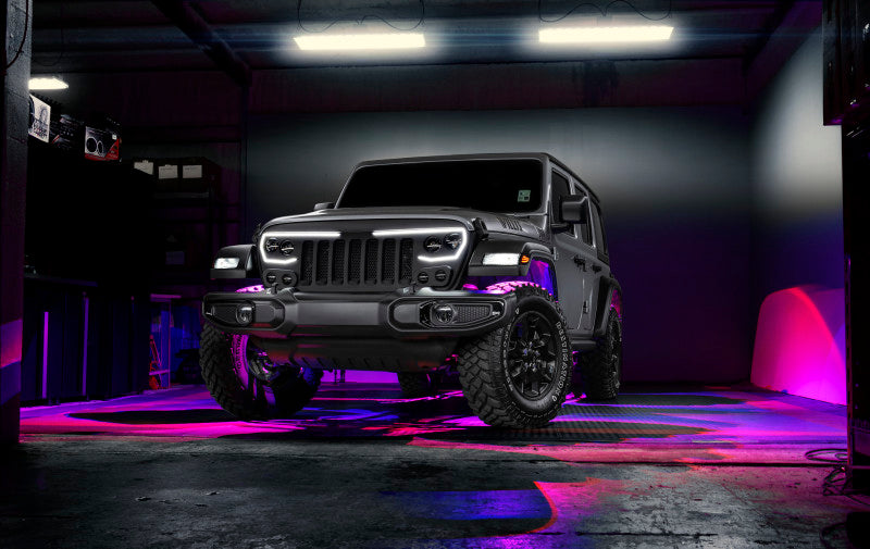 ORACLE Lighting 5837-PRO Oracle VECTOR Series Full LED Grille - Jeep Wrangler JL/JT - NA SEE WARRANTY