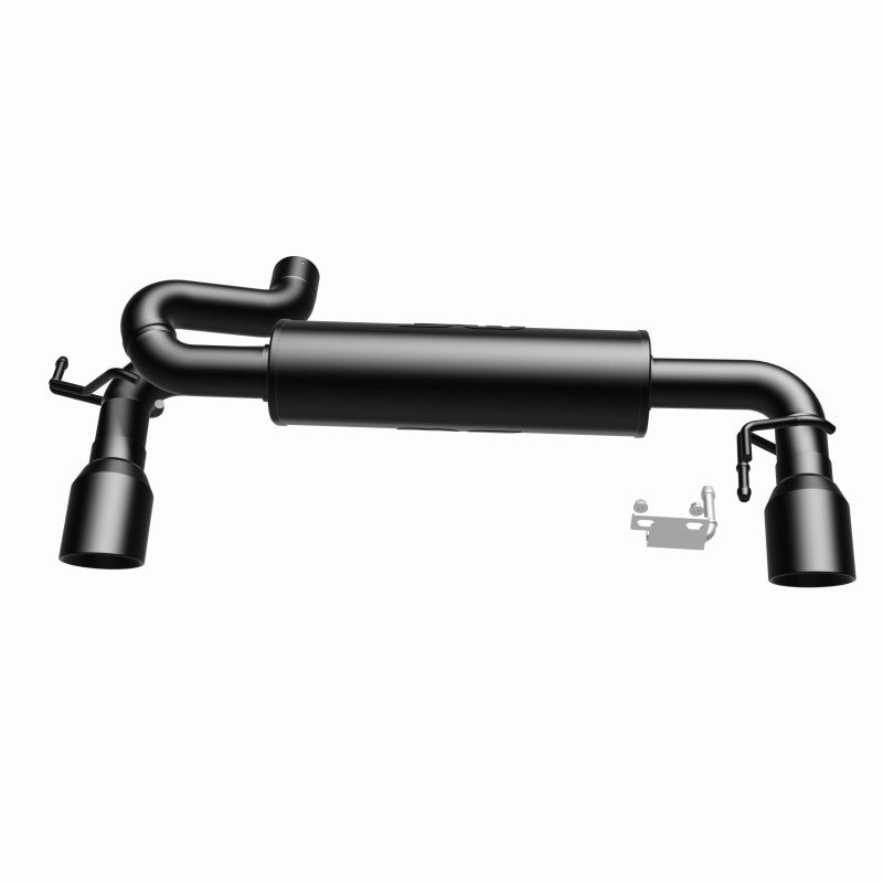Magnaflow 19558 MagnaFlow 2021 Ford Bronco Street Series Axle-Back Exhaust w/ Dual Split Rear Style Exit- Black Tips