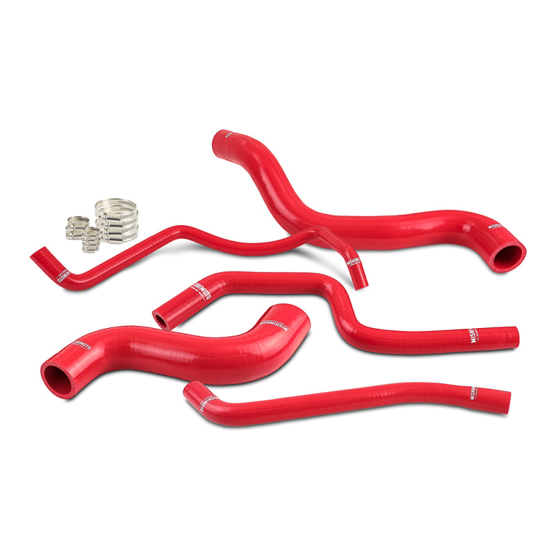 Mishimoto MMHOSE-GRC-23RD 2023+ Toyota GR Corolla Silicone Hose Kit Red