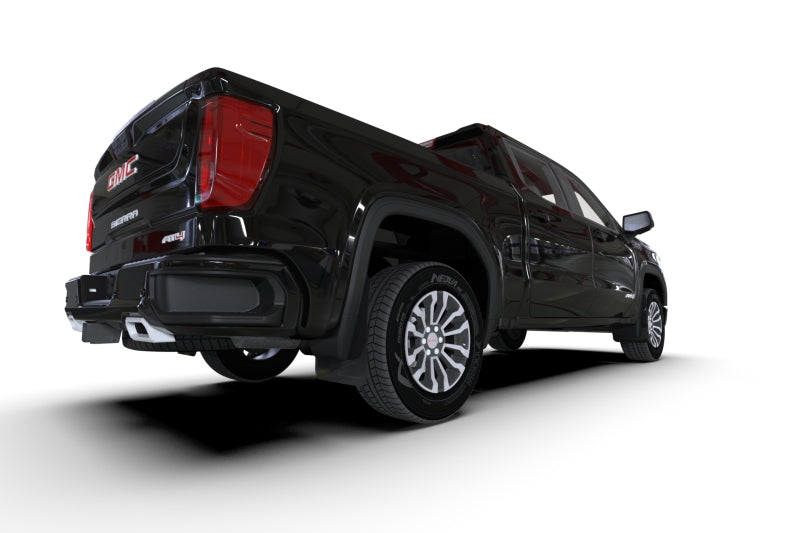 Rally Armor MF100-UR-BLK-RD 19-24 GMC Sierra 1500 AT4 Black UR Mud Flap w/ Red Logo