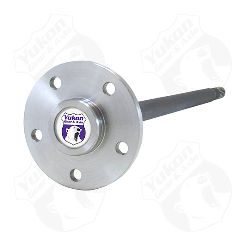 Yukon Gear & Axle YA M35B-27-LH-L Yukon Gear 1541H Alloy Left Hand Rear Axle For 99+ Model 35 / 27 Spline