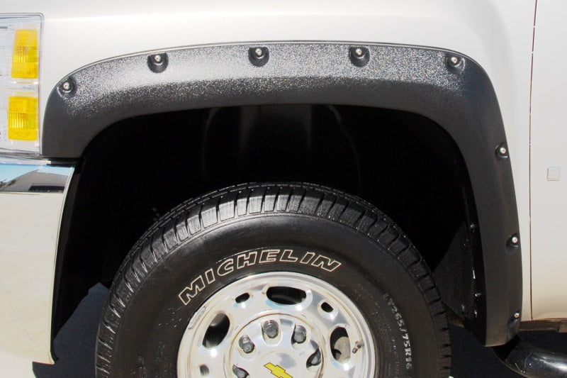 LUND RX106T Lund 07-13 Chevy Silverado 1500 RX-Rivet Textured Elite Series Fender Flares - Black (4 Pc.)