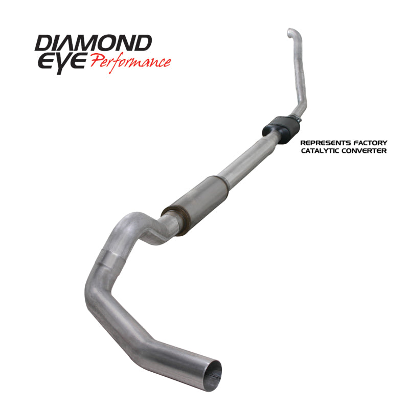 Diamond Eye Performance K5314A Diamond Eye KIT 5in TB SGL AL: 94-97 FORD 7.3L F250/F350 PWRSTROKE NFS W/ CARB EQUIV STDS
