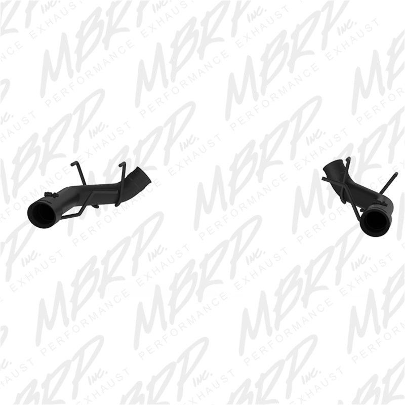 MBRP S7203BLK 2011-2014 Ford Mustang GT 3in Dual Axle Back Muffler Delete - Black