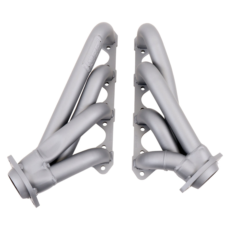 BBK 1511 79-93 Mustang 351 Swap Shorty Unequal Length Exhaust Headers - 1-5/8 Titanium Ceramic