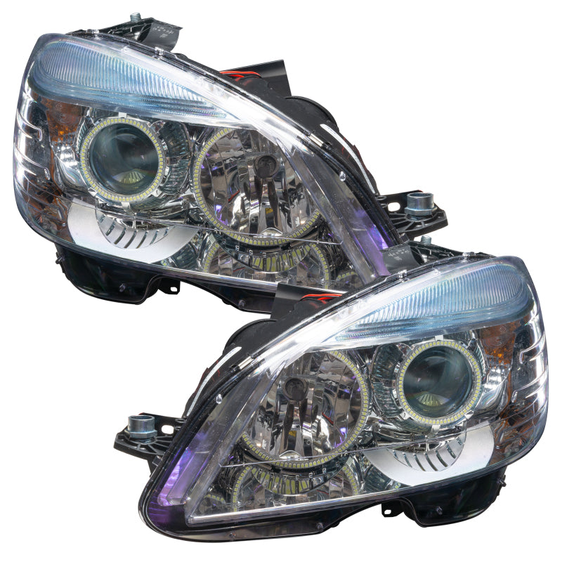 ORACLE Lighting 7115-334 Oracle 08-11 Mercedes Benz C-CLASS Pre-Assembled Headlights Chrome Housing w/o Cntrl SEE WARRANTY