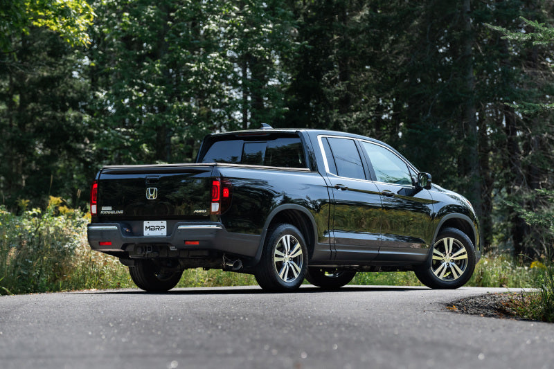 MBRP S5900AL 17-20 Honda Ridgeline 3.6L Aluminized Steel 2.5in. Cat-Back Exhaust - Single Side