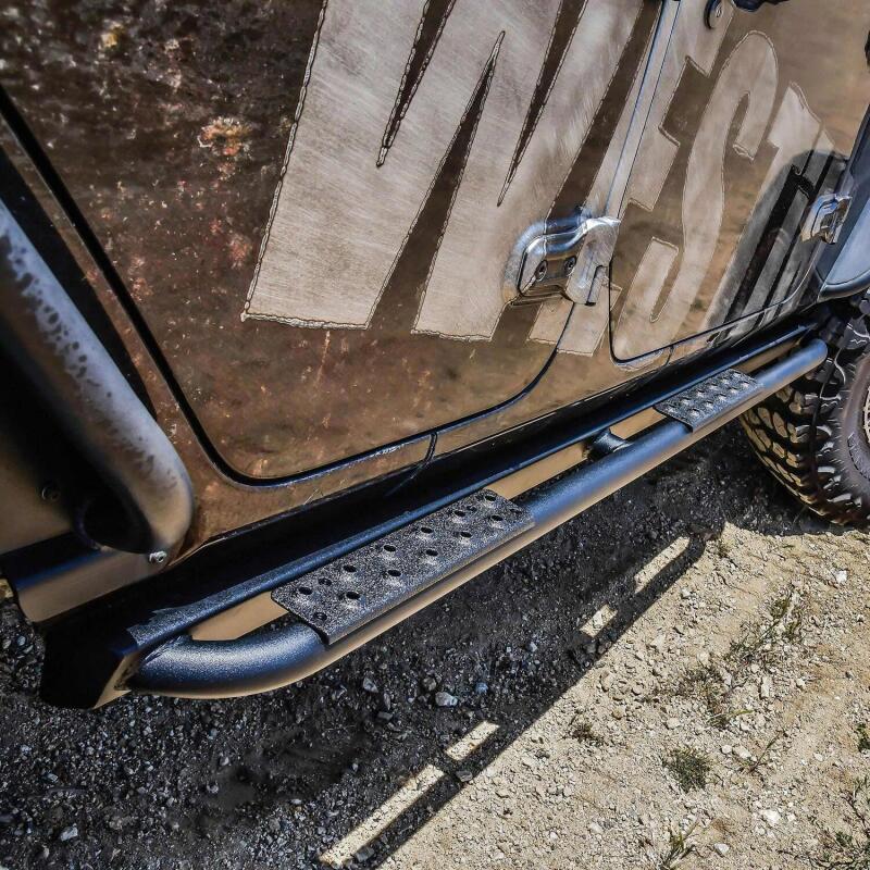 Westin 42-14065 18-23 Jeep Wrangler JL Unlimited 4dr Rock Slider - Textured Black