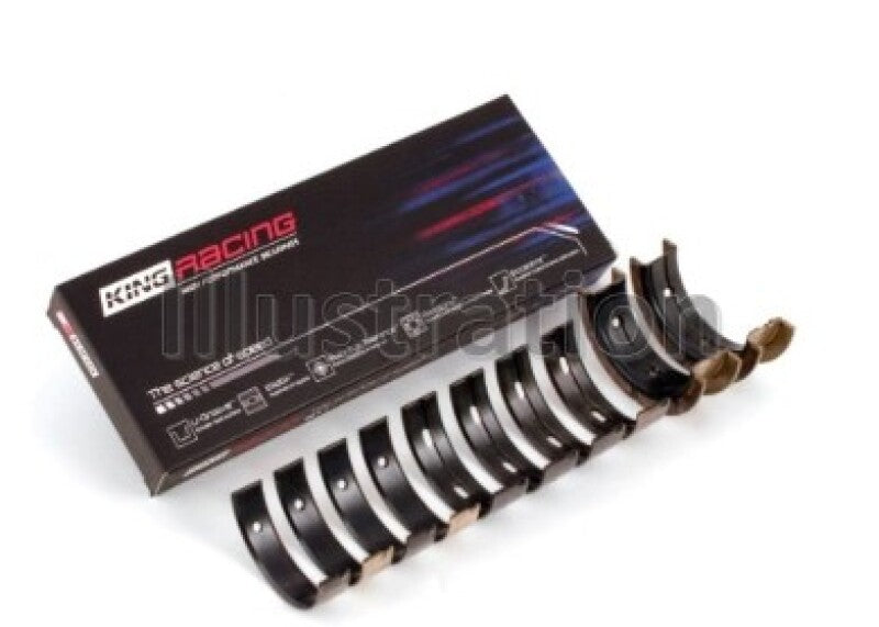 King Engine Bearings MB5220XP King Subaru WRX/STi EJ20 EJ22 EJ25 Flange #3 Position Performance Main Bearing Set - Size STD