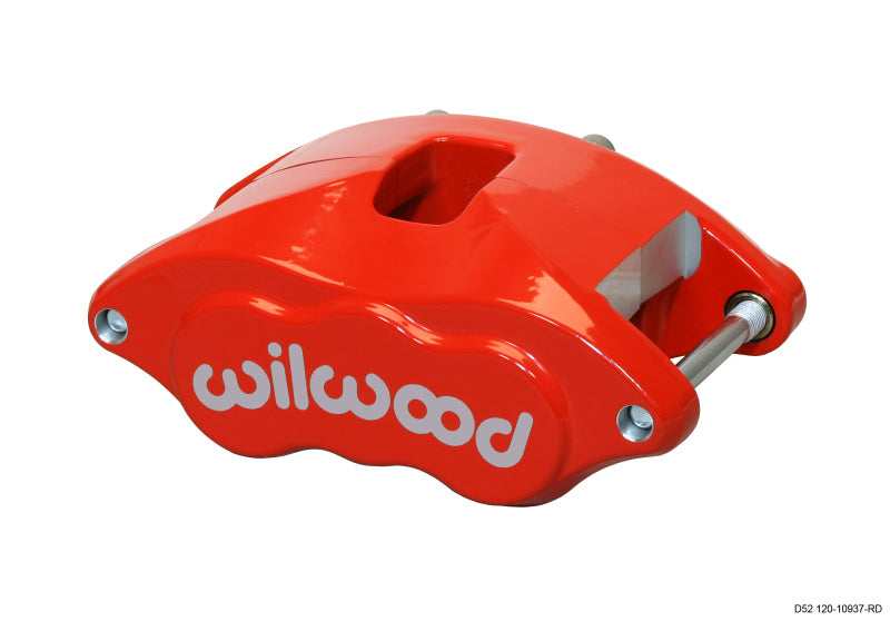 Wilwood 120-10937-RD Caliper-D52-Red 2.00/2.00in Pistons 1.04in Disc