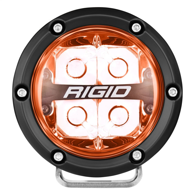 Rigid Industries 36402 360-Series 4in LED Off-Road Spot Beam - RGBW (Pair)