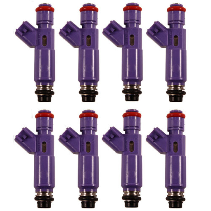 Ford Racing M-9593-LU24A 24 LB/HR Fuel Injector Set of 8