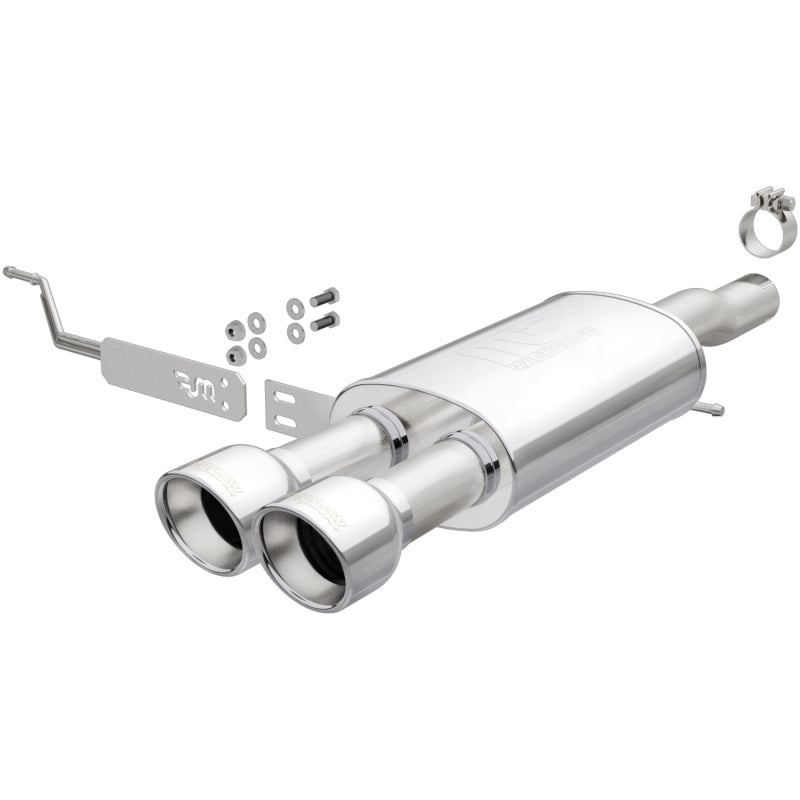 Magnaflow 19134 MagnaFlow 14-17 Mini Cooper L4 2.0L (Hatch Excl. 4-Door) 2.5in Pipe Dual-Tip Axle-Back Exhaust