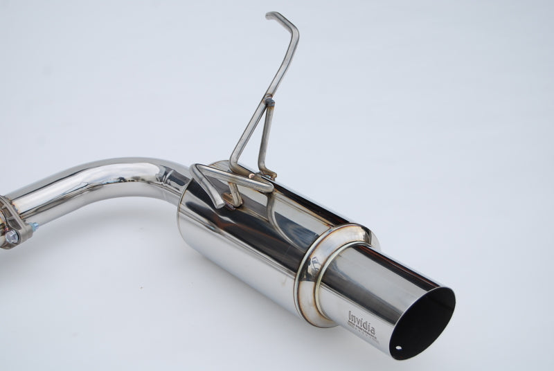 Invidia HS22WRXGTP 2022+ Subaru WRX N1 Twin Outlet Single Layer SS Tip Cat-Back Exhaust