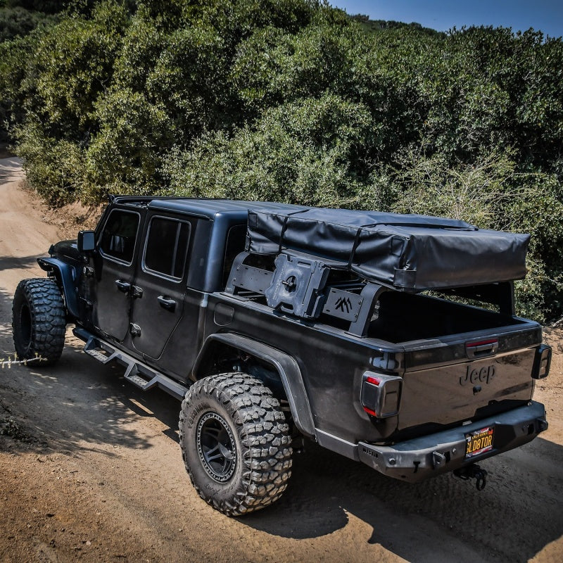 Westin 51-10005 2021 Jeep Gladiator Overland Cargo Rack - Textured Black
