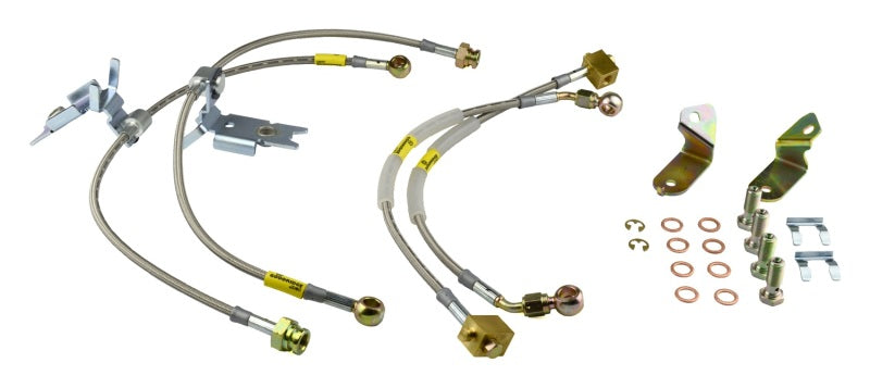 Goodridge 12411 08-11 Dodge Challenger / 06-11 Charger / 06-08 Magnum SRT8 Brake Lines