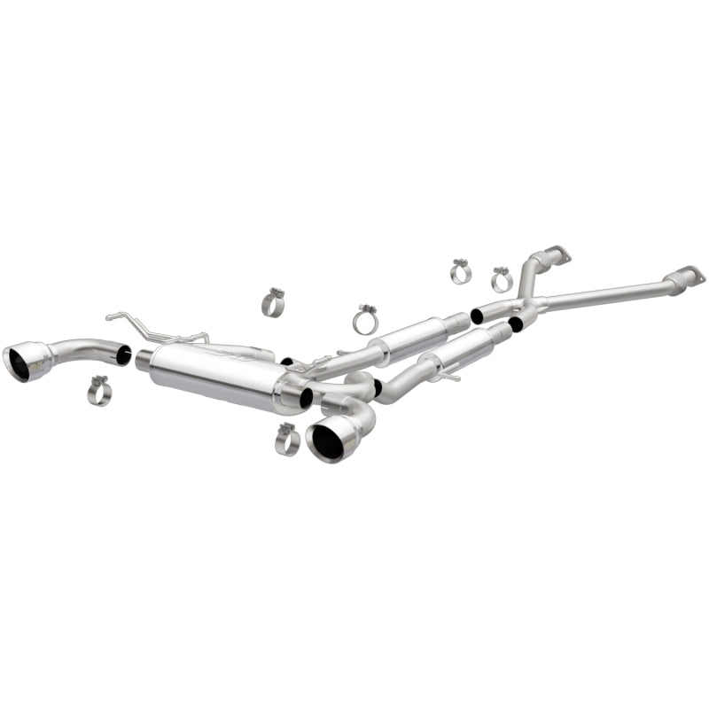 Magnaflow 19135 MagnaFlow Cat-Back 09-17 Nissan 370Z V6 3.7L Street Series SS 2.25in Dual Split Rear Exit Exhaust