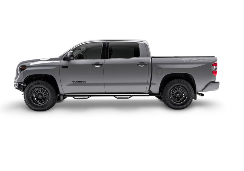 N-Fab C0789QC-TX Nerf Step 07-13 Chevy-GMC 2500/3500 07-10 1500 Ext. Cab 6.5ft Bed - Tex. Black - W2W - 3in