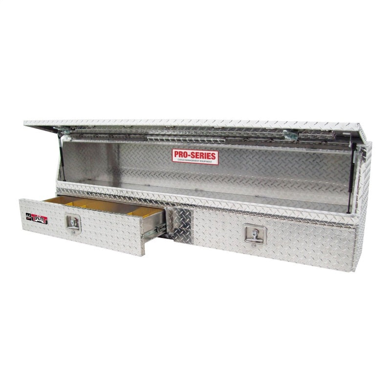 Westin 80-TBS200-96D-BD /Brute Contractor TopSider 96in w/ Drawers & Doors - Aluminum