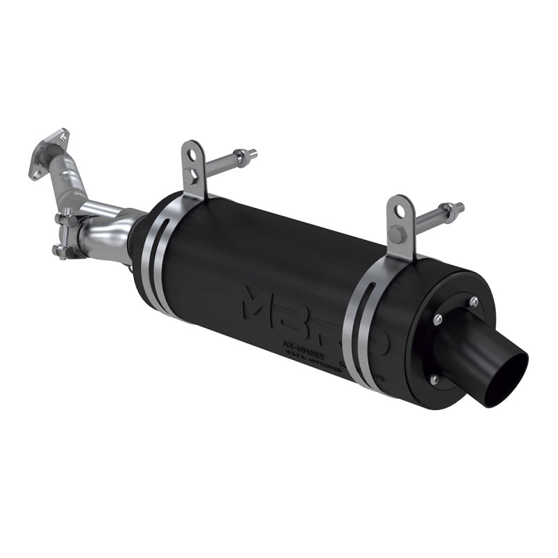 MBRP AT-6600SP 06-11 Kawasaki KVF 750 Brute Force Slip-On Combination Exhaust w/Sport Muffler