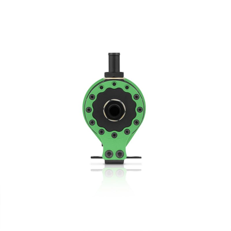 Mishimoto MMBCC-UNI-GN Universal Baffled Oil Catch Can - Green