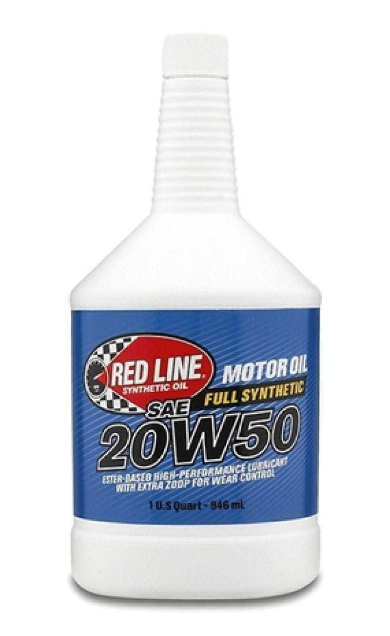 Red Line 12504 20W50 Motor Oil - Quart