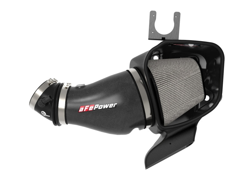 aFe 57-10009D Track Series Carbon Fiber Pro Dry S AIS - 19-20 Jeep Grand Cherokee Trackhawk 6.2L
