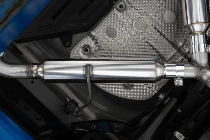 MBRP S47113CF 2022-2023 Kia Forte GT 1.6L Turbo2.5in Axle-Back Dual Split Rear w/ Quad Carbon Tips