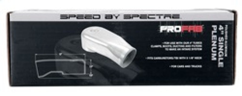 Spectre 9849 Plenum 4in. OD x 9in. (Air Cleaner to Stud Inlet) - Single