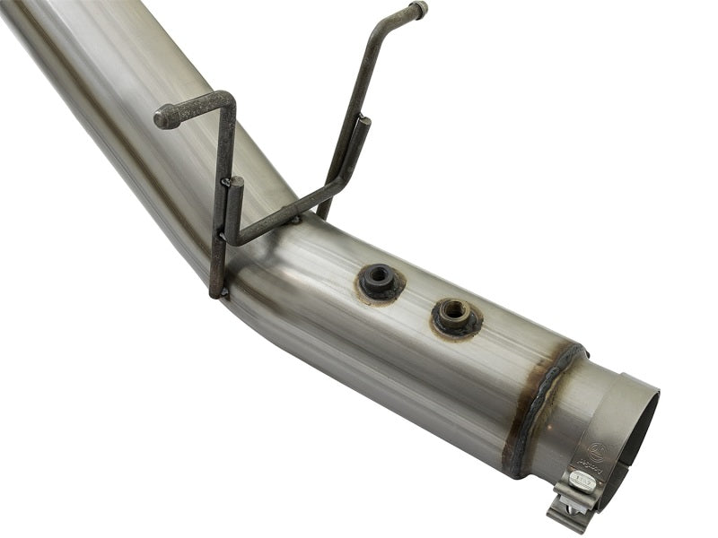 aFe 49-44085-B LARGE BORE HD 5in 409-SS DPF-Back Exhaust w/Black Tip 2017 GM Duramax V8-6.6L (td) L5P