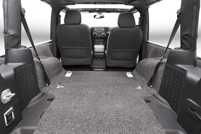 BedRug BRJK11R2 11-16 Jeep JK 2Dr Rear 5pc Cargo Kit (Incl Tailgate & Tub Liner)